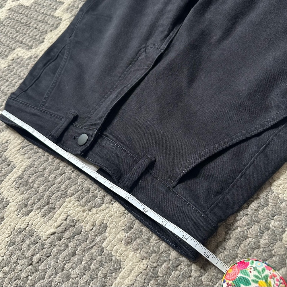 Everlane Black Utility Straight-Leg Crop Pants Size 6 Long / Tall - Picture 7 of 9